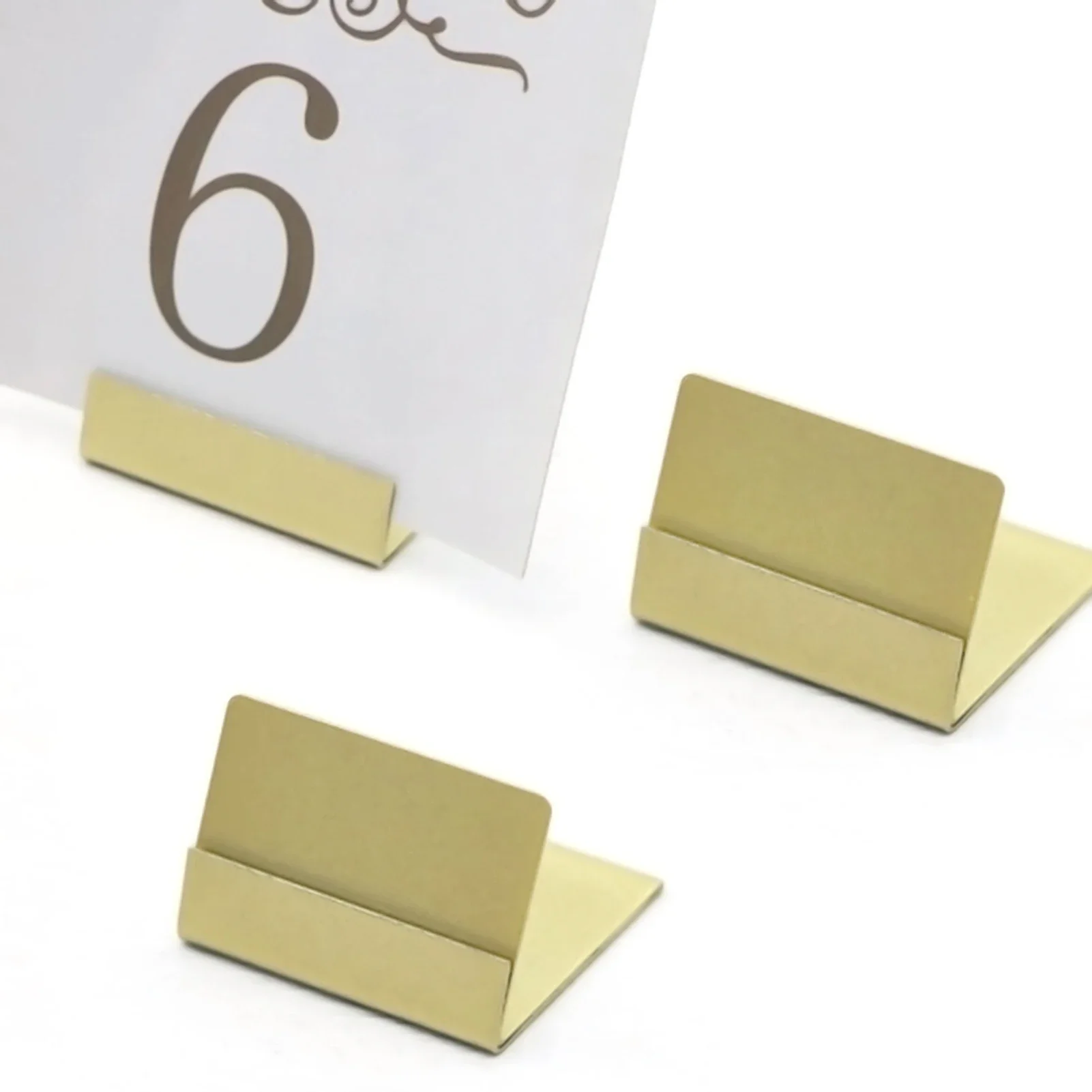 Metal Sign Holder Clip For Bakery Cake Price Tag Food Display Shelf Label Stand For Deli Counter