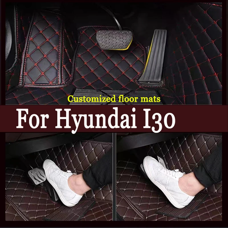 

Для Hyundai I30 I30CW 2012 2011 2010 2009, автомобильные коврики, Стайлинговые ковры, авто водонепроницаемые антигрязные внутренние коврики, товары