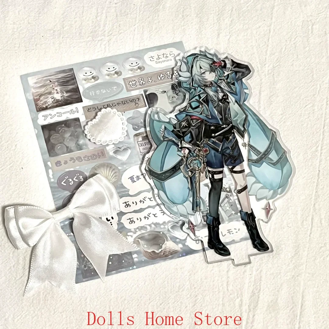 

Game Honkai：Star Rail Hyacine Anaxa Series Acrylic Ornaments Stand Figure Model Display Plate Decoration Anime Birthday Gift