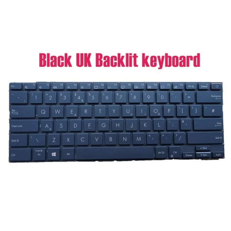 

Клавиатура с подсветкой Y + UK для ASUS Zenbook S UX393J UX393JA UX393E UX393EA