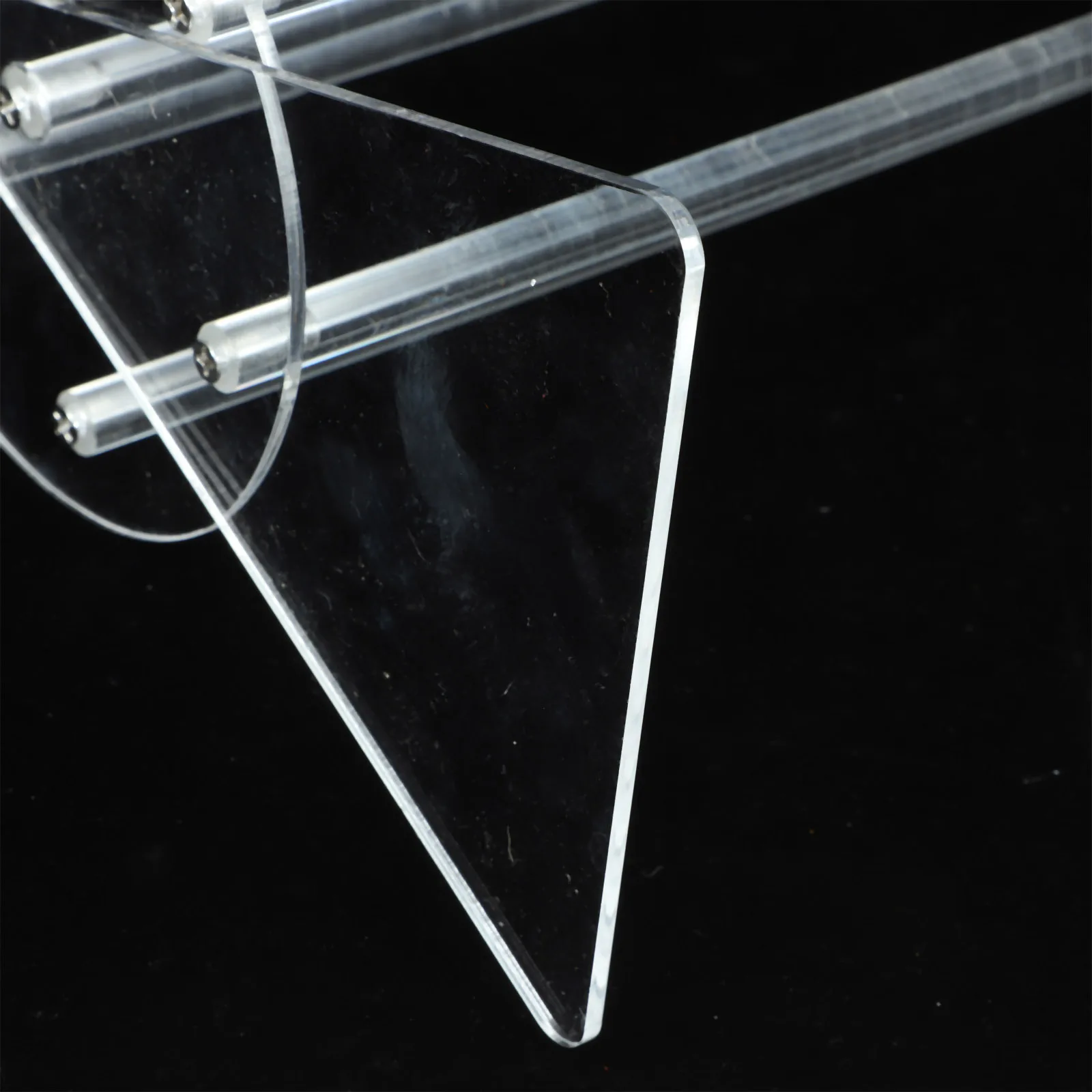 Acrylic Claw Clip Organizer Holder 360-Degree Rotating Hairband Display Rack Headband Jewelry Holder Bracelets Organizer