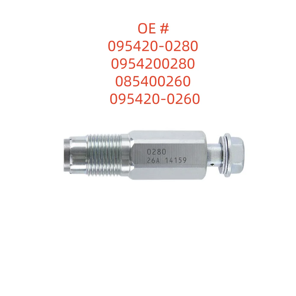 high quality 095420-0280 0954200280 085400260 095420-0260 FUEL RAIL PRESSURE RELIEF LIMITER VALVE FOR NISSAN
