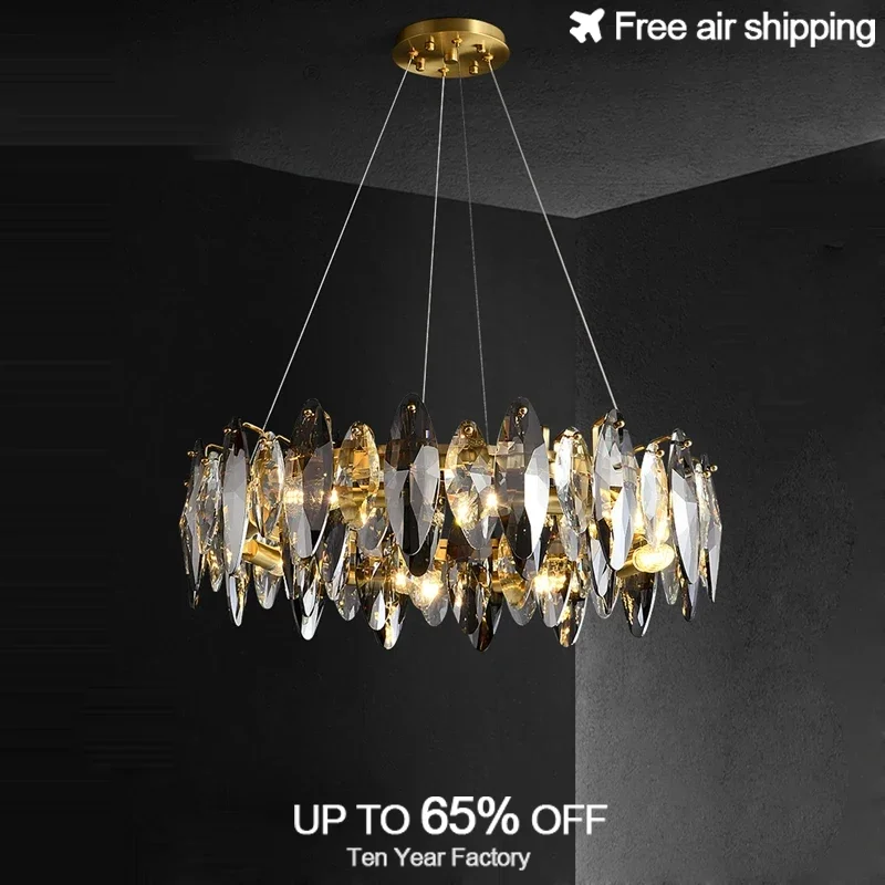 Nordic New Trend Gold Silver LED Hanging Chandelier Lighting,Lustre Suspension home decoration Indoor