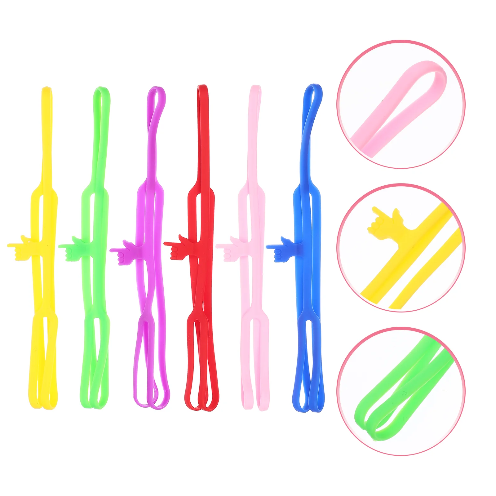 Mark Silicone Book Holder Bookmark Household Bookmarks Page Colorful Silica Gel Adorable