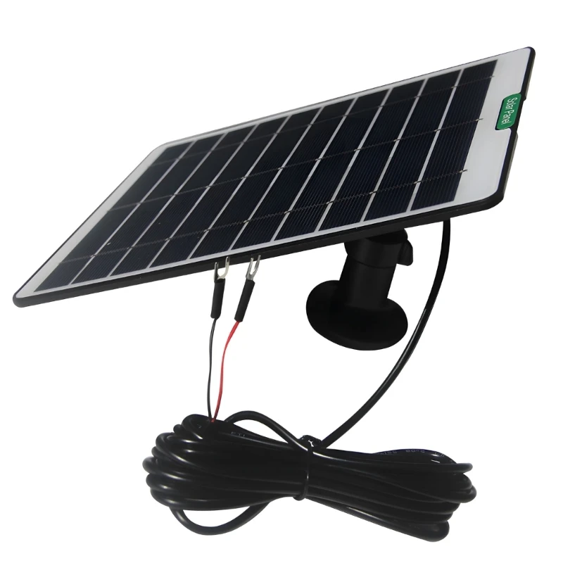 جهاز شمسي 5W5V غير منفذ دائم مع تحويل طويل للطاقة وحجم كثيف مثالي لرحلات الظهر والشاطئ #4