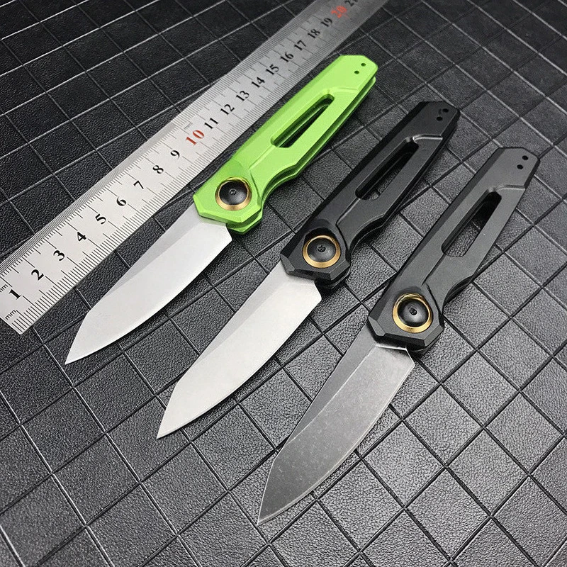 

New 7550 Outdoor Camping Folding Knife 8cr13 Blade T6 Aviation Aluminum Handle Pocket Survival Tactical Hunting Knives EDC Tools