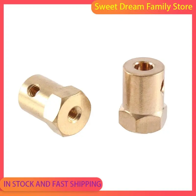 SDFC-10Pcs اقتران سداسية لتقوم بها بنفسك عجلة تروللي ذكية الإطارات موصل تيار مستمر تباطؤ المحرك لنموذج روبوت #2