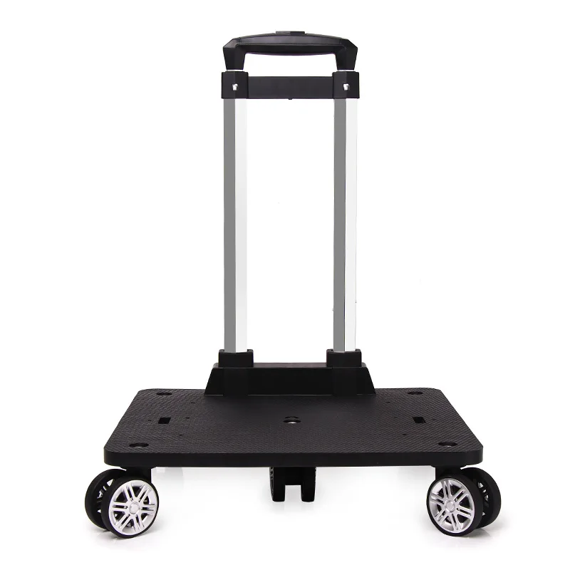 

Ring trolley thickened aluminum alloy hand trolley pet bag trailer portable folding cart home.