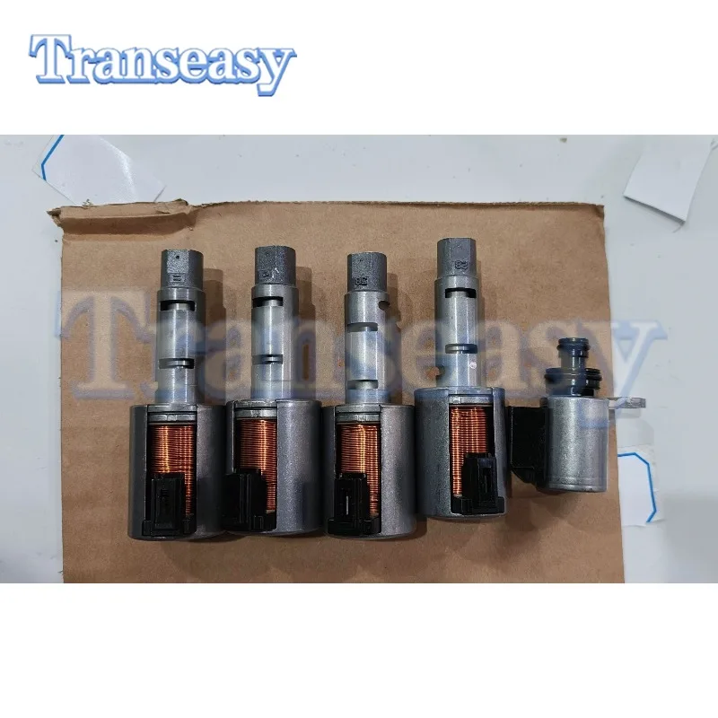 

5 шт. соленоидов клапанного блока вариатора JF015E RE0F11A, подходят для Nissan Note Sentra 12-Up