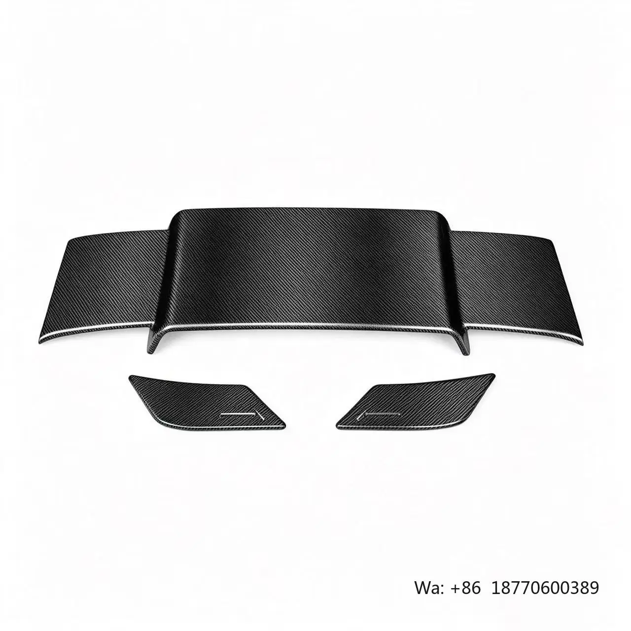 car Carbon Fiber Rear Spoiler Kit for Mercedes Benz G Class W463 2023 Modified Tail Wing Assembly car