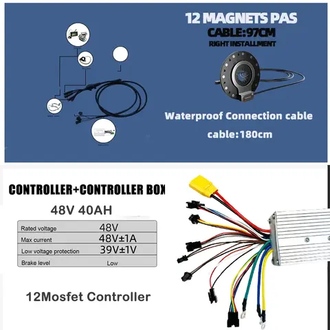 10 best sales elcykelkonverteringskit 2000w - №5