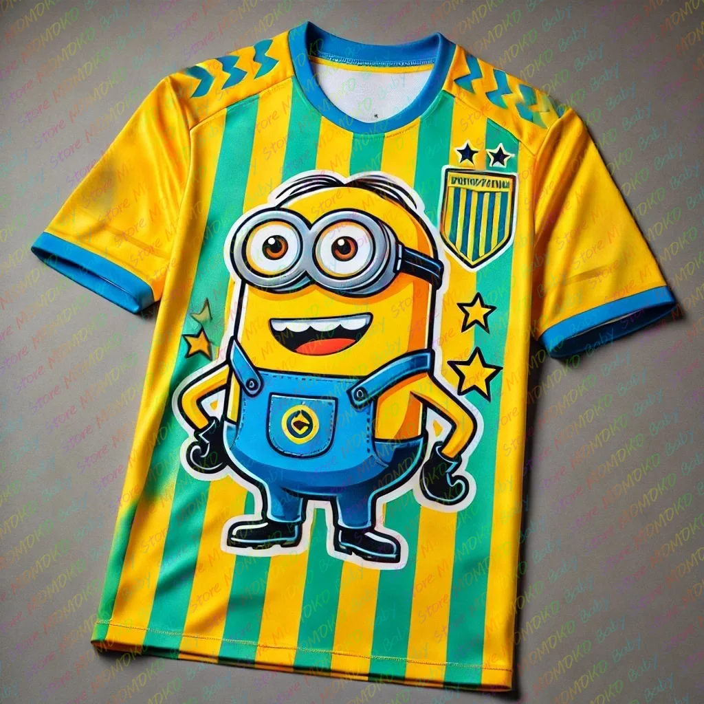 New Minions T-shirts New Year Gift For Kids Fashion Children's Sports Tshirts Baby Boy Girl Sport Clothes Casual Sports Clothing