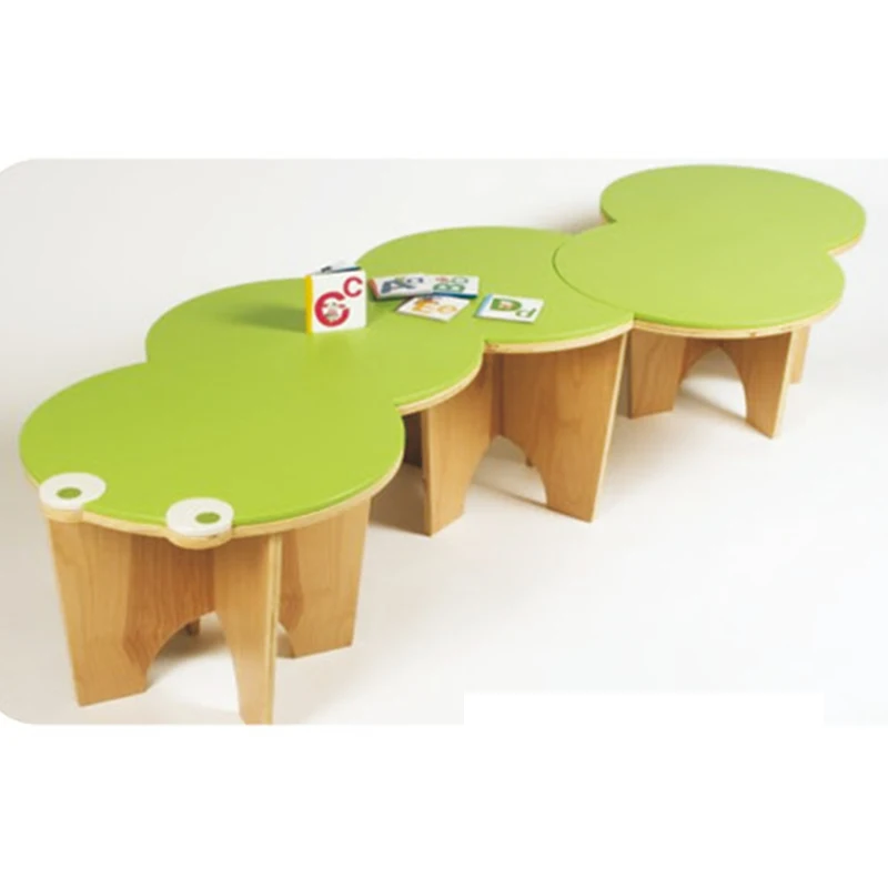 Advanced material wooden children desk and chair hot used kids table and chairs lovely children furniture