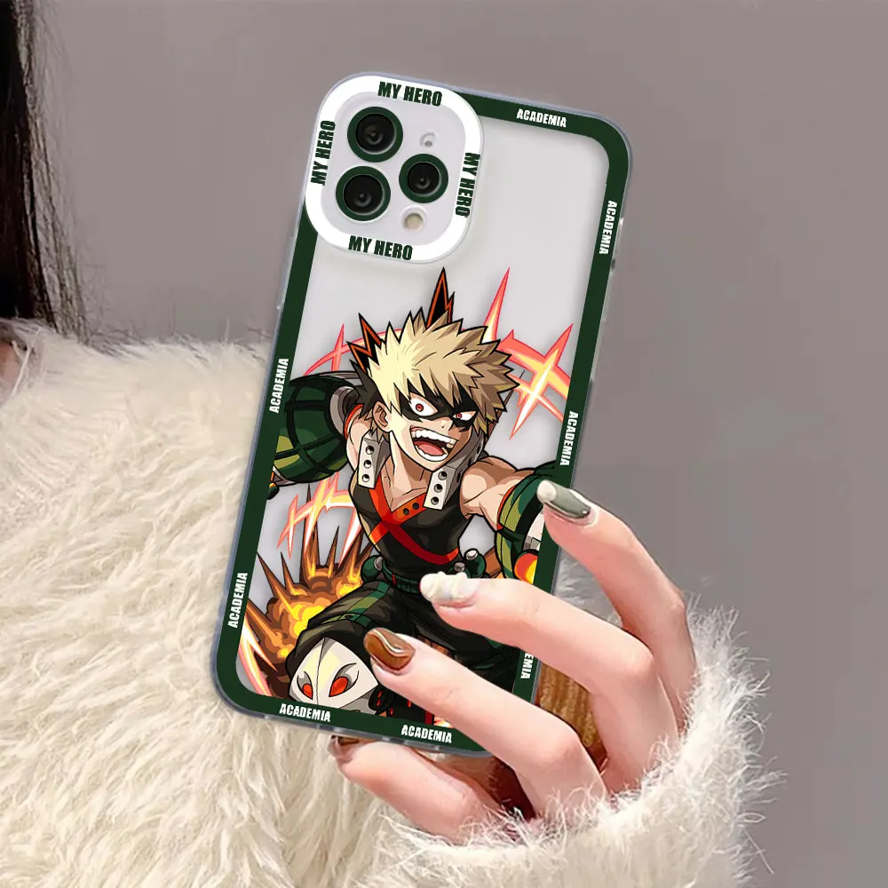 My Hero A-Academia Izuku Cover Clear Phone Case For OPPO RENO 15 15F 14 14F 13 13F 12 12F 11 11F 10 8 8T 7 7Z 6Z 5 5F DIY Case