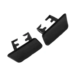 1 Pair For BMW X3 E83 2004-2010 Car Headlight Washer Nozzle Cover Cap Black Plastic 61673416176 61673416175