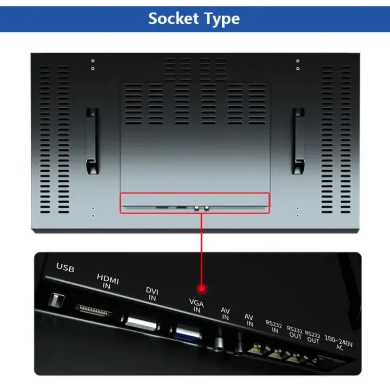 55 Inch Splicing Scherm Lcd Digitaal Display Video Display Muur Digitale Reclame Splits Muur Lcd Tv Muur Video Speler