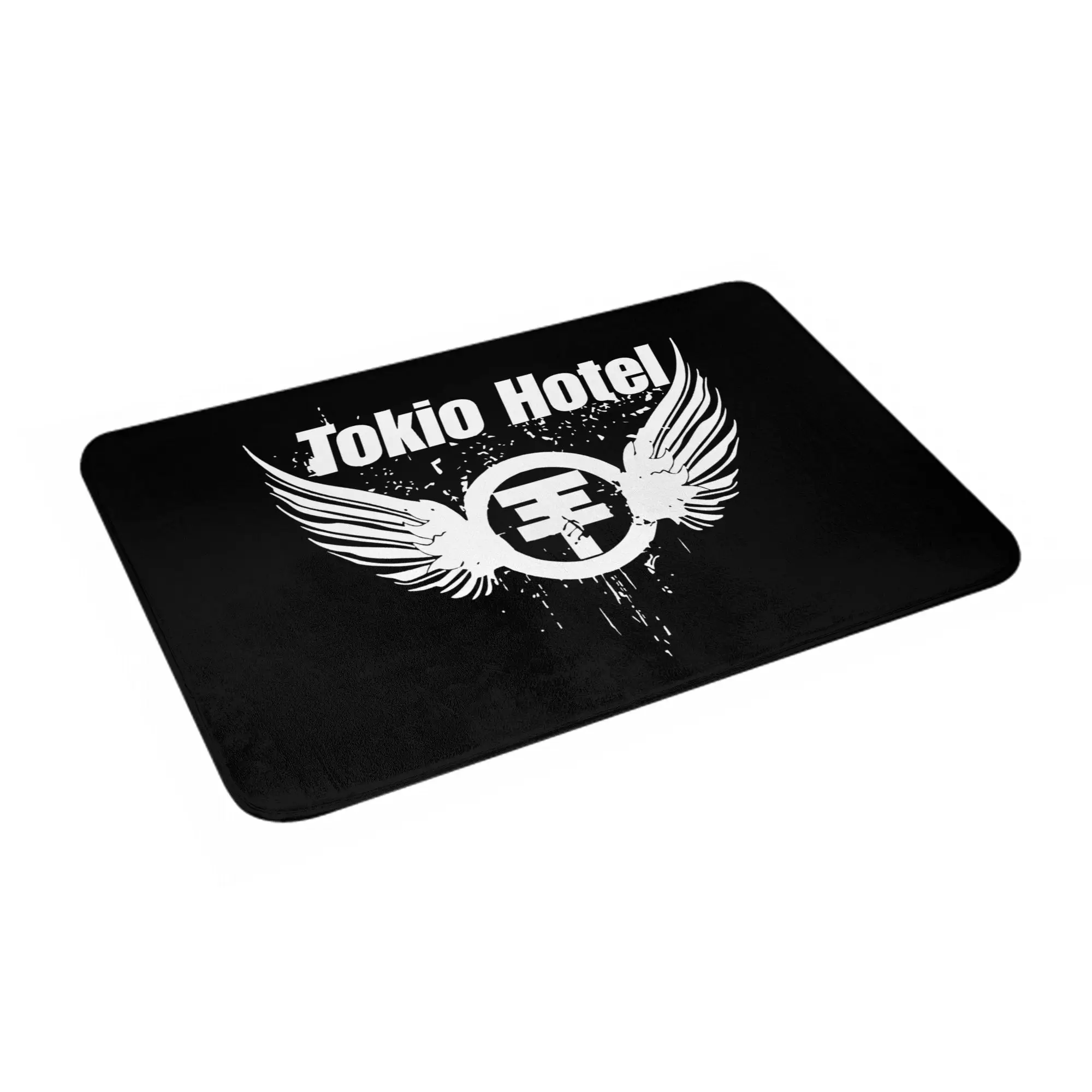 

Tokio Hotel Merch Коврик для ванной из пены с эффектом памяти Нескользящий мягкий рок-группа Коврики для ванной комнаты Ковер для ванной Коврик для входной двери