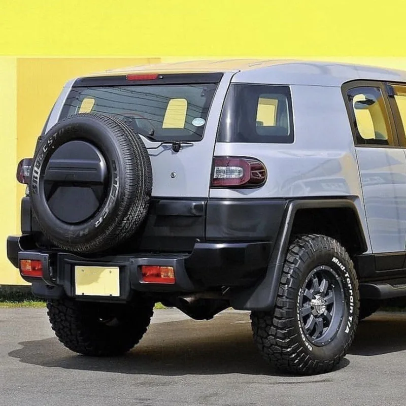 2007-2022年式FJクルーザー用スペアタイヤカバー、タイヤプロテクター