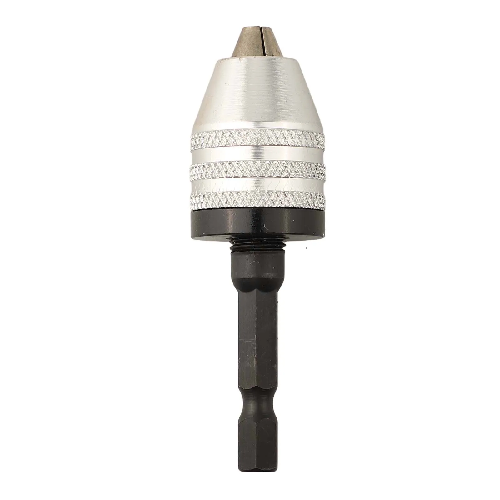 

Быстросменные адаптеры для сверл Быстросменный патрон Черный адаптер для сверл Обычные сверла диапазона 0,3-6,5 мм