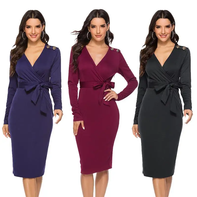 

Эластичный воротник-стойка Длинный све средней длины Dr Sexy Sle Эластичный пояс из полиэфирного волокна V Ne Dr