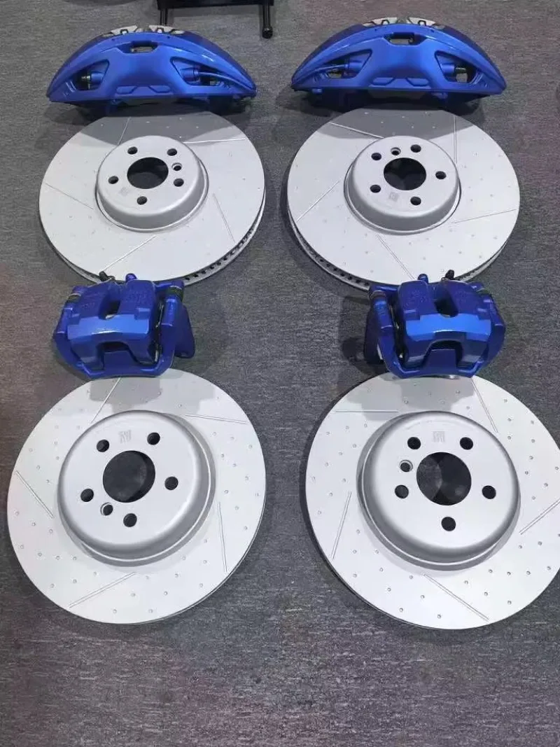 

High Quality New Front Six Rear One Aluminum Brake Caliper Kit for General Purpose Models, OEM Tested