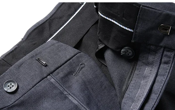 2026 Hochwertiger Herrenanzug in Unifarbe für Smart Casual Business, Hochzeit, Bankett, Bräutigam, Trauzeuge, Modetrend – Detail 14