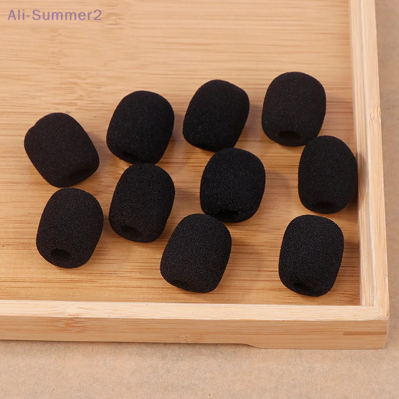 {Summer2}Protect Your Motorcycle Intercom Bluetooth Headset with Our 10PCS Microphone Sponges.