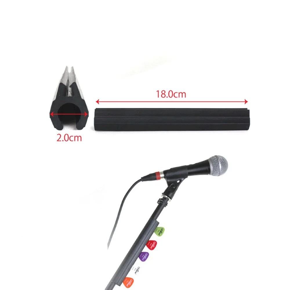 

Practical Live Microphone Stand W010D Bass Pick Holder Guitar Picks Holder Music Microphone Stand Guitar Picks Clip
