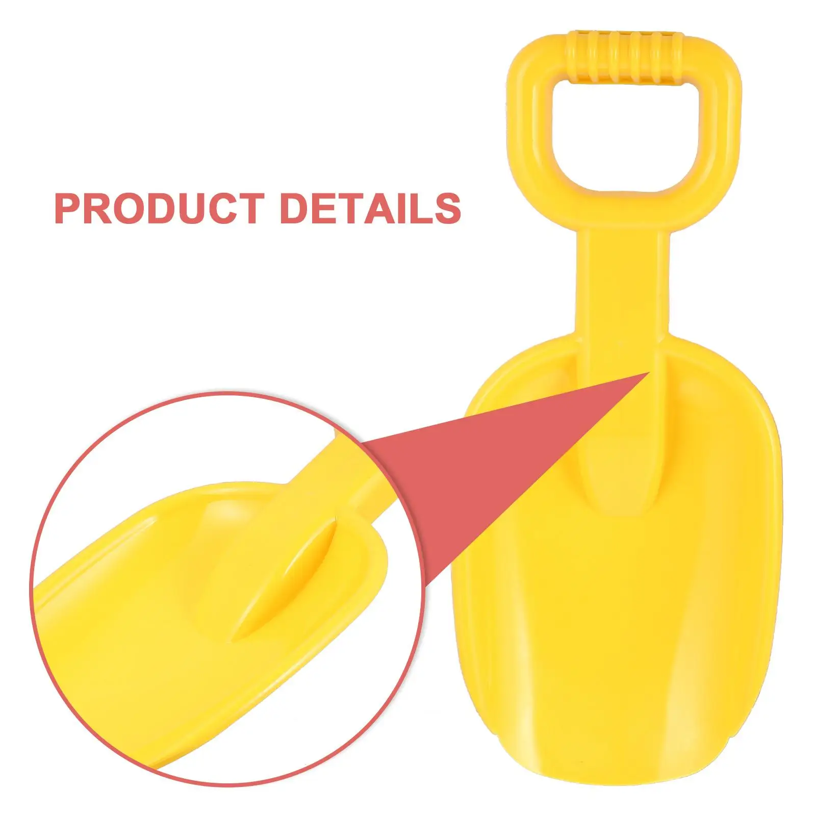 2 ชิ้นชุดของเล่นชายหาดพลั่วทรายเด็กขุดของเล่น Spade พลั่วพลาสติก Parent Child Interaction Premium Beach ของเล่นทราย