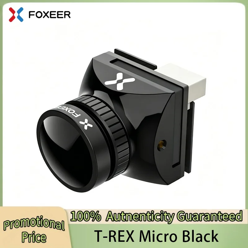 

Foxeer T-REX Micro / Mini 1500TVL Camera Super WDR 4:3 16:9 PAL/NTSC Switchable Full Weather FPV Camera for FPV Racing Freestyle