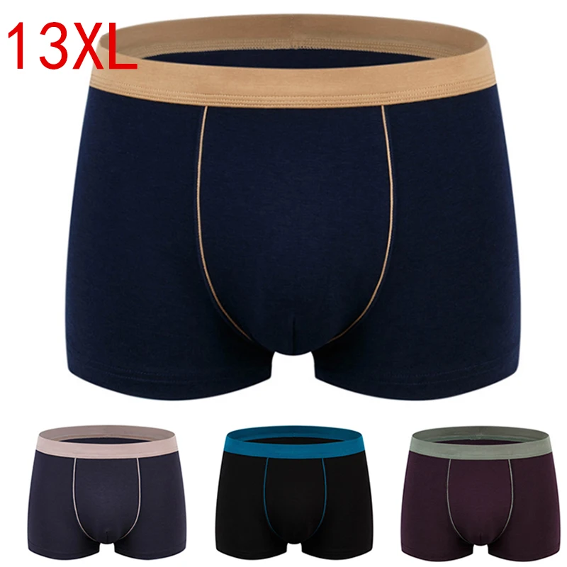 Men\'s Boxer Pantie Underpant Lot big size 13XL Loose Under Wear Large Short Cotton Plus 6XL 7XL 8XL 9XL Underwear Boxer Male