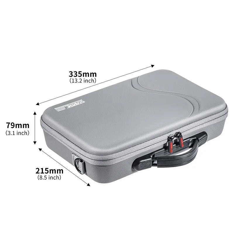 STARTRC Carrying Case for Insta360 X4 Camera Accessories Portable PU Storage Protective Bag Travel Case Handbag Shoulder Bag