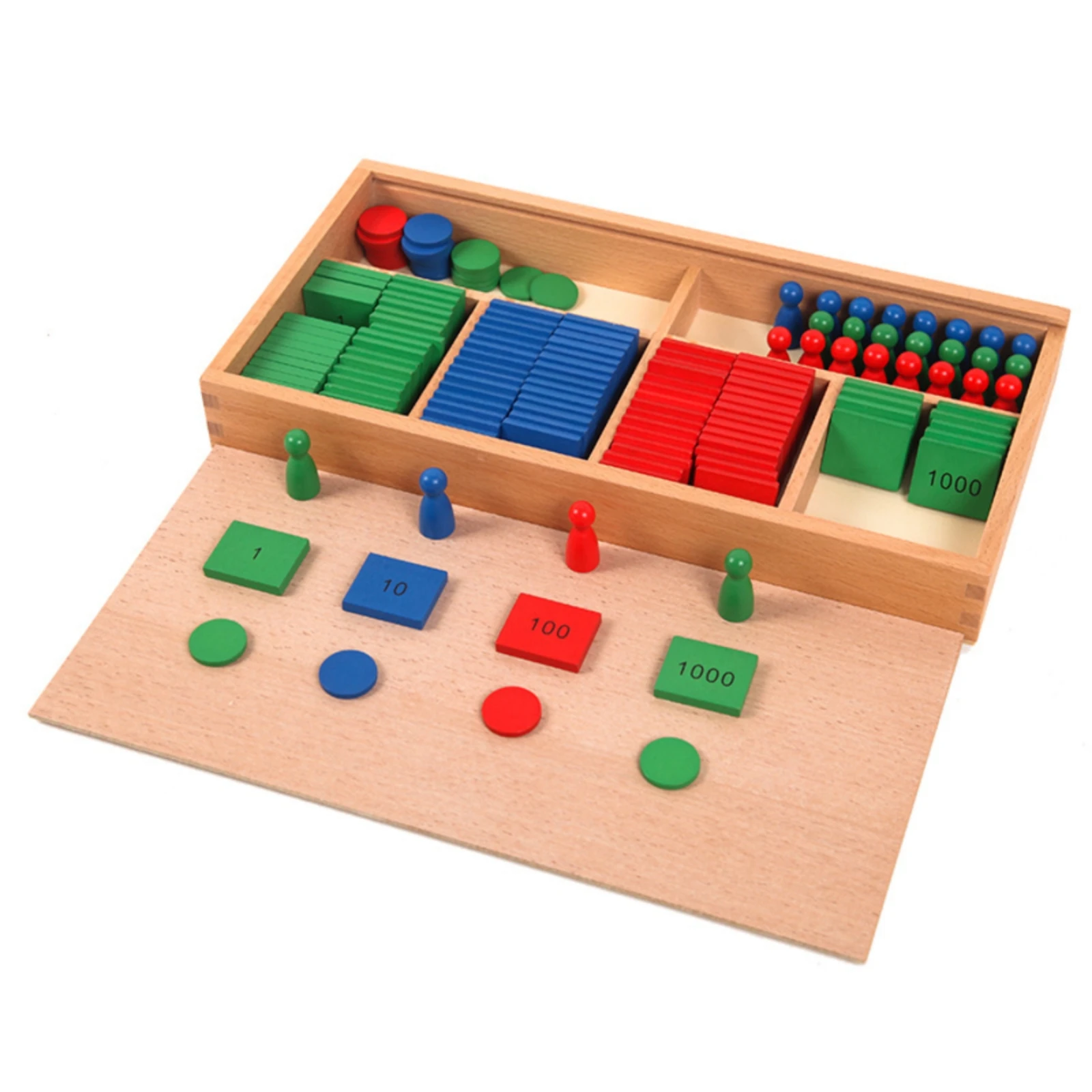 Bloques de Valor Posicional, M - Math Manipulative Set reseña y precio