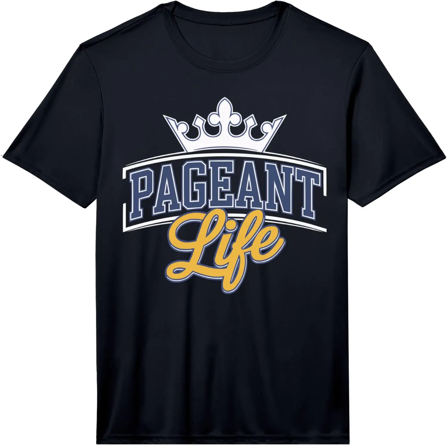 Mom Pageantry Pageant Contest Beauty Queen Performance T-Shirt 100% Cotton Trendy Y2K Short-Sleeve Tee – Soft, Quick-Drying, &