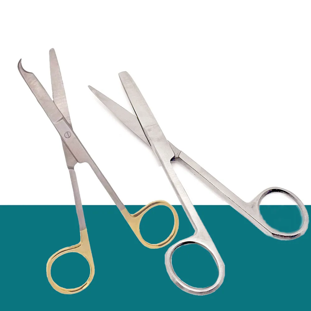 

Spencer Stitch Suture Removal Scissors Gold Dental Surgical Tools for Suture Cutting and Removal Medical Grade Instruments