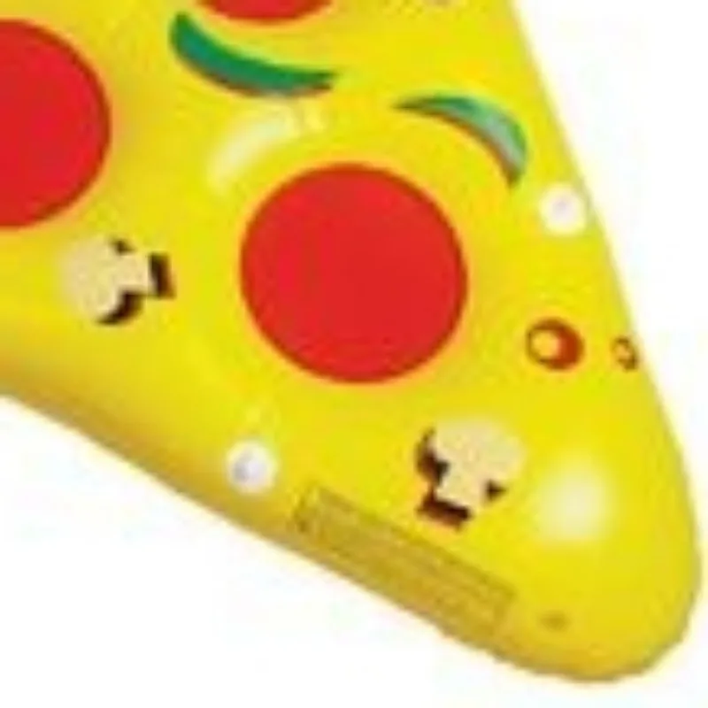 インフレータブルピザプールフロート、夏のビーチトイ、大人子供用ウォーターパーティーラウンジラフト、スイミングプールフロート