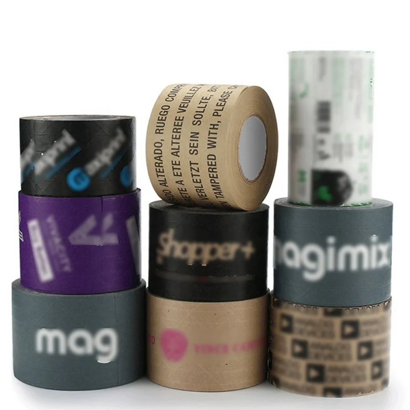 Customized productCustom packaging tape cinta de embalaje de logotipo sample customised parcel wrapping tape