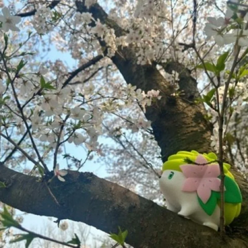 جديد لطيف البوكيمون حديقة كبيرة تمثال الكرتون أنيمي النحت الإبداعية Kawaii الراتنج التماثيل حديقة ديكور المنزل سطح المكتب هدية