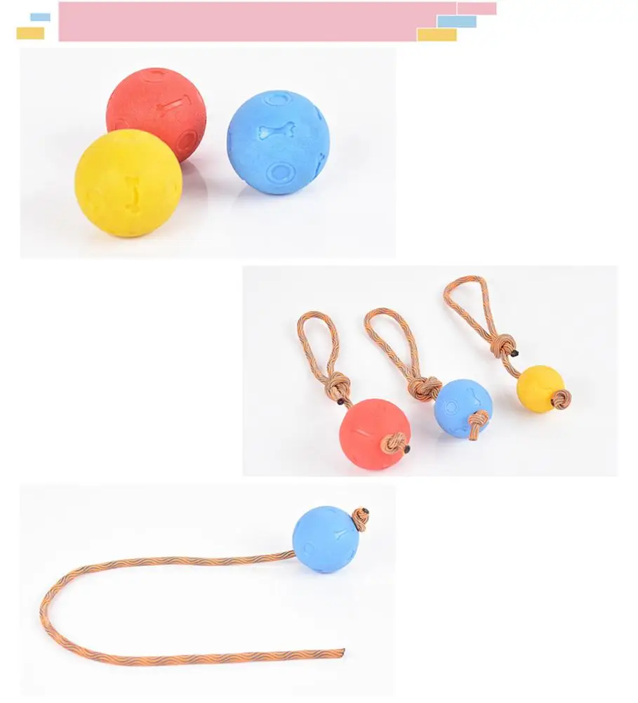 สัตว์เลี้ยงสุนัขยืดหยุ่นเชือกสวมใส่กัด Chewing ของเล่นตลกของเล่น Interactive สำหรับทำความสะอาดฟัน