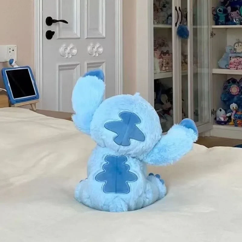 Lilo and Stitch 32cm Doll Disney Anime Cartoon Crooked Stitch Plush Toy Room Decoration Children's Pillow Christmas Gift Women