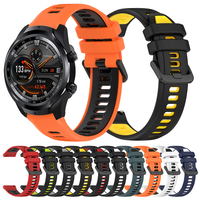 Sport Silicone Strap For TicWatch Pro 3 Ultra GPS LTE Bracelet Wristband For TicWatch Pro 4G X S 2021 S2 E E2 E3 band Accessory