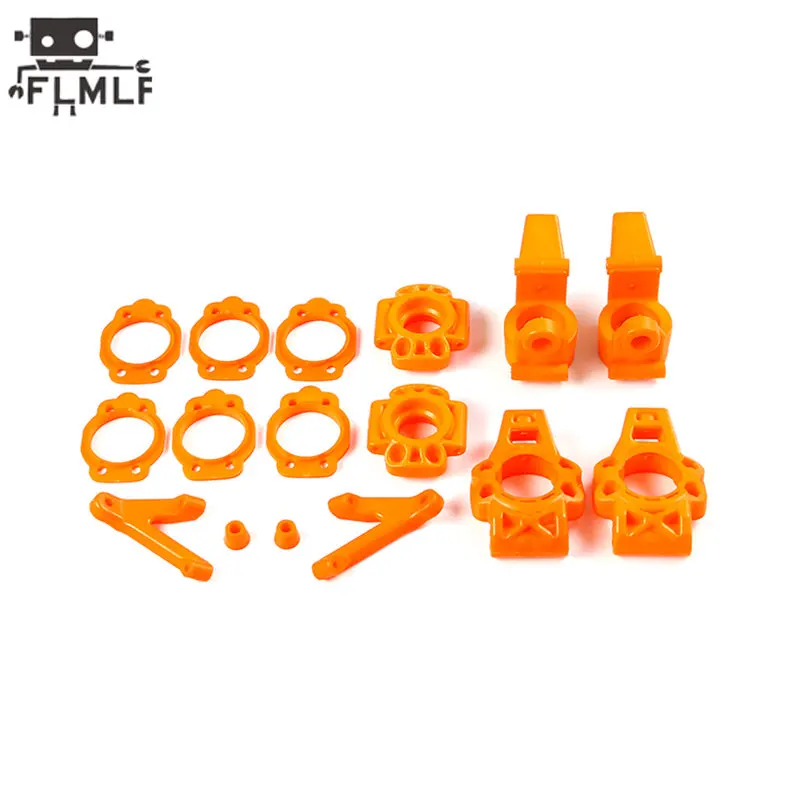 Rc Auto Nylon Upgrade Onderdelen Achter- of Voorwiellager Basis Hub Carrier Set voor 1/5 HPI ROFUN BAHA ROVAN KM BAJA 5B 5T 5SC Truck