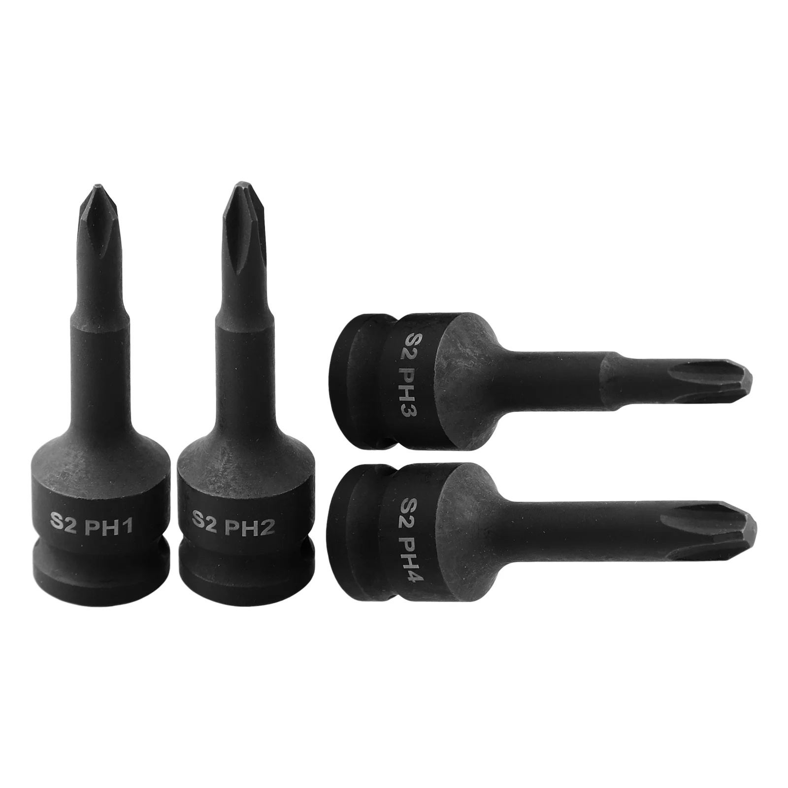 Punta de destornillador cruzado con enchufe de 3/8 pulgadas para tratamiento térmico de mejoras para el hogar, alta dureza, larga vida útil