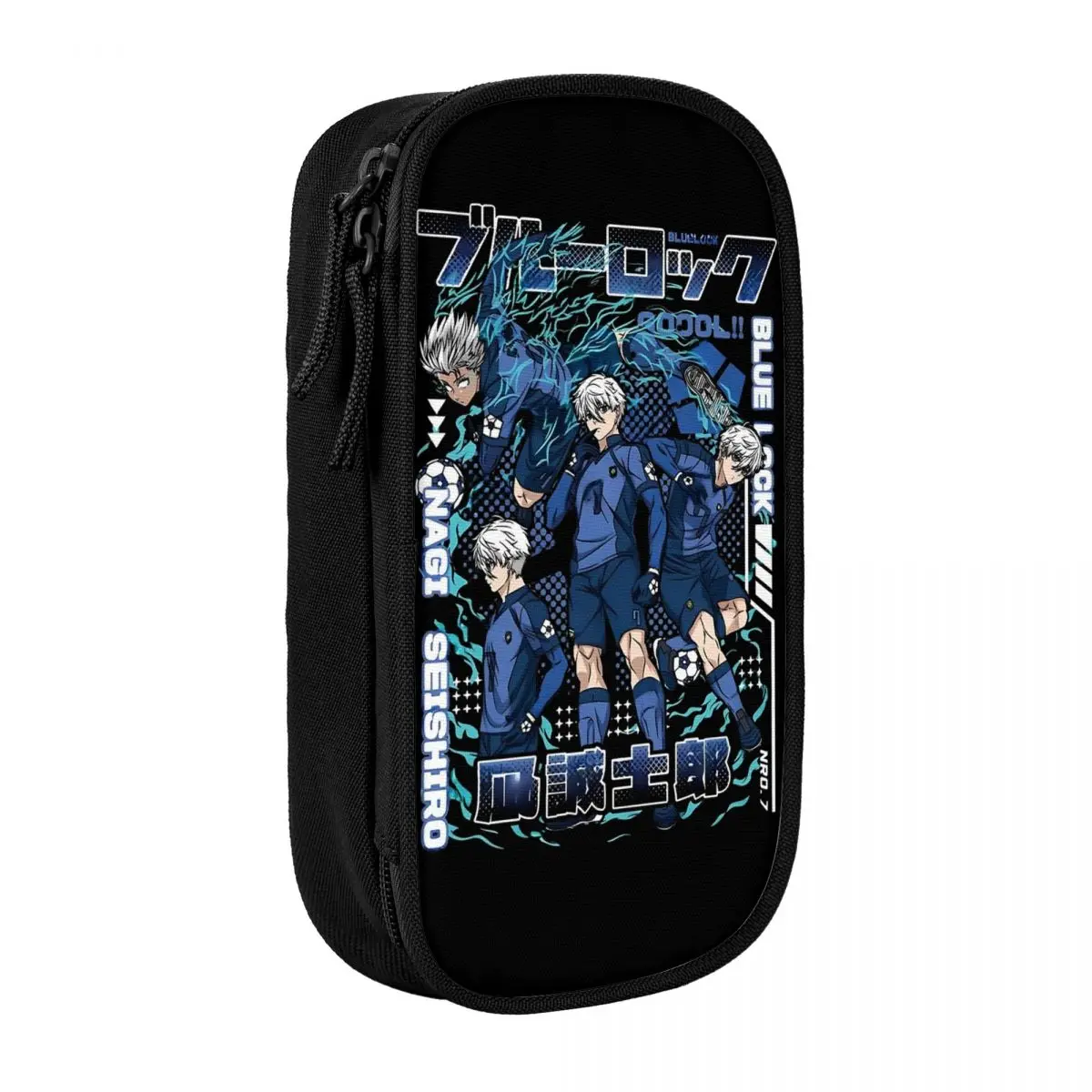 

Nagi Seishiro BLUE LOCK Pencil Cases Lovely Pen Bag Girls Boys Large Storage Office Gift Pencilcases