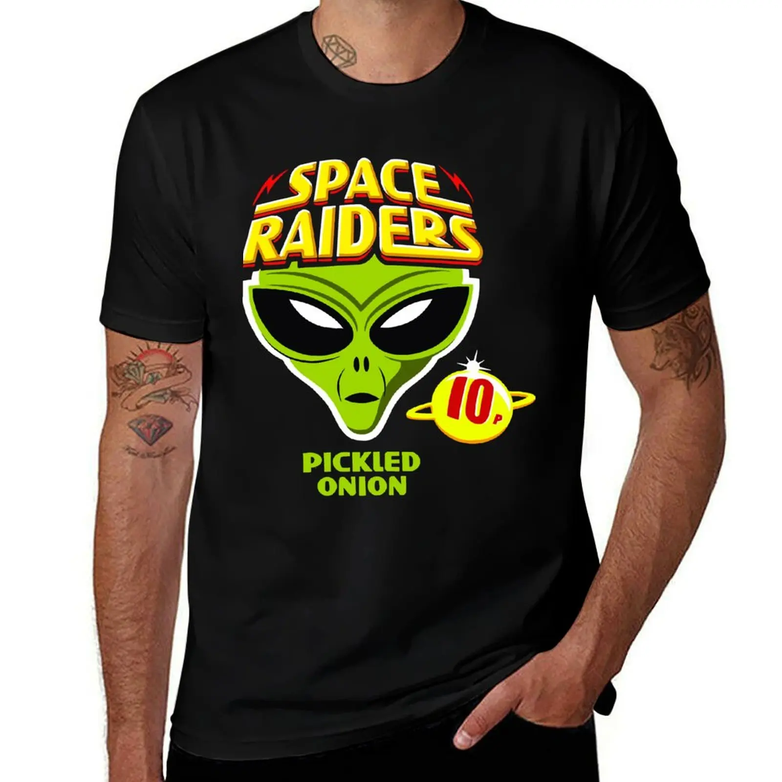 Space Raider T-Shirt Street Style Casual Tee Shirt