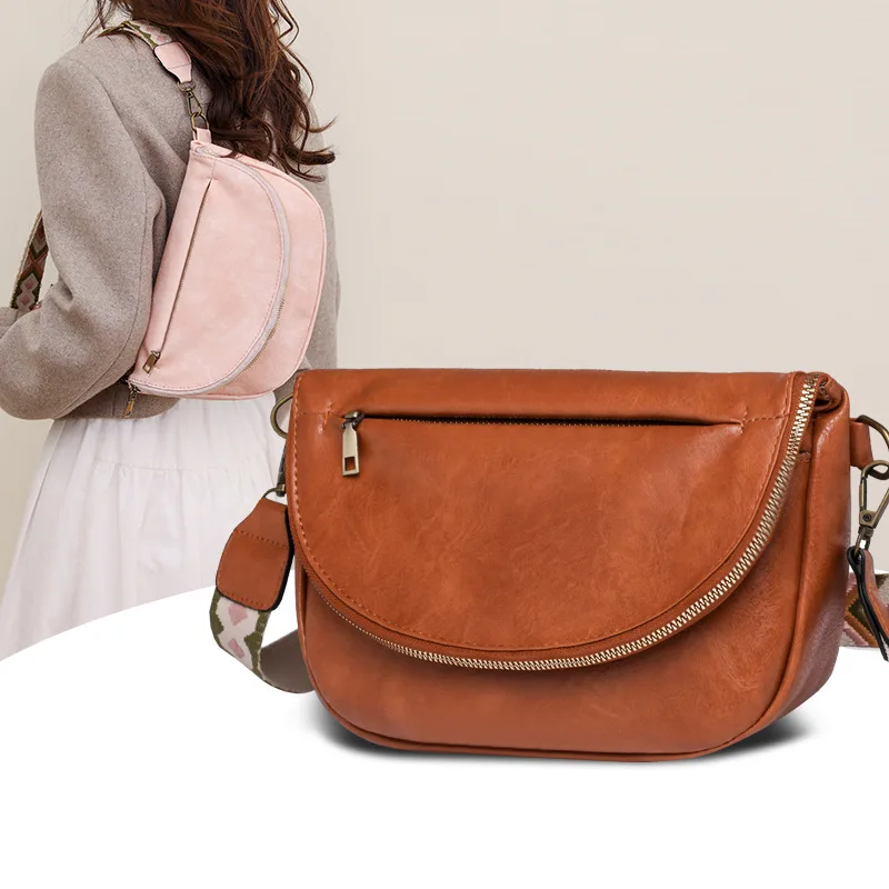 Bolsos cruzados Retro a la moda para mujer, bolso de hombro informal para mujer, bolso de pecho Simple, bolsos de diseñador, bolso y bolsos, bolso