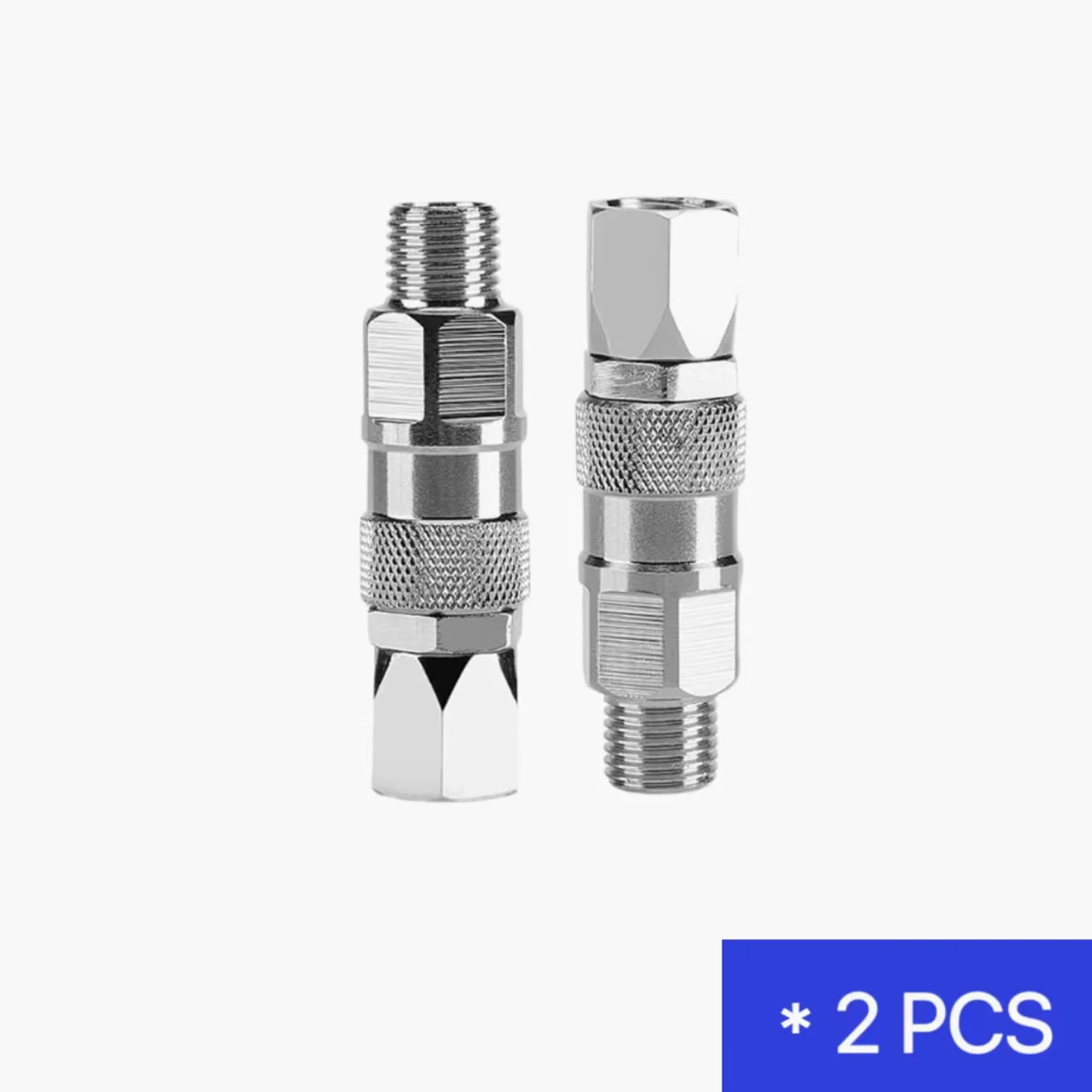 2 PCS 360 Degree Rotation 1/4-Inch Spray Guns Swivel Joint, High Pressure Spray Guns Swivel Joint for Paint Sprayers Hose