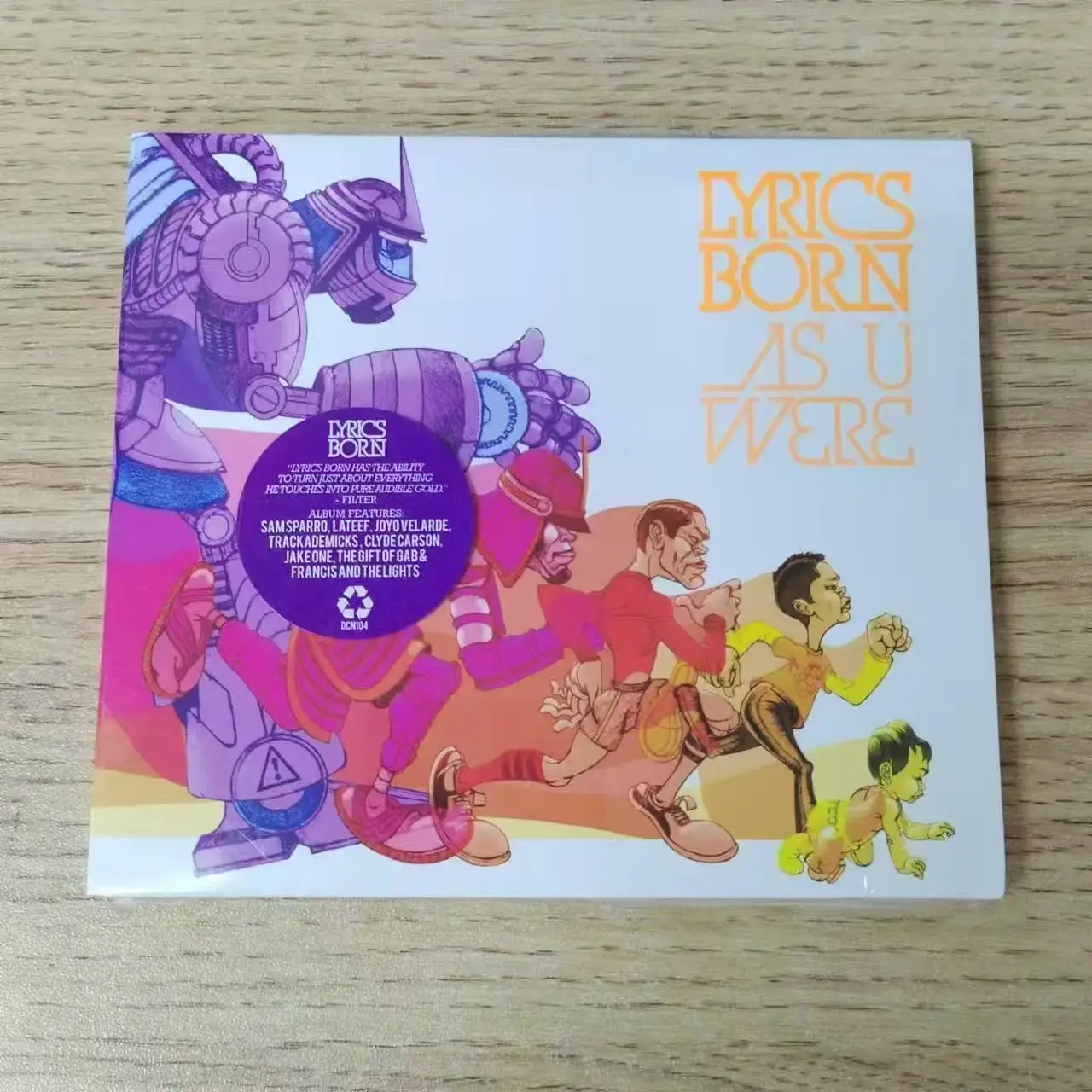 

Rock Hip-hop Lyrics Born As U Were European and US version Music CD Album Music Record Cosplay Walkman Car Soundtrack