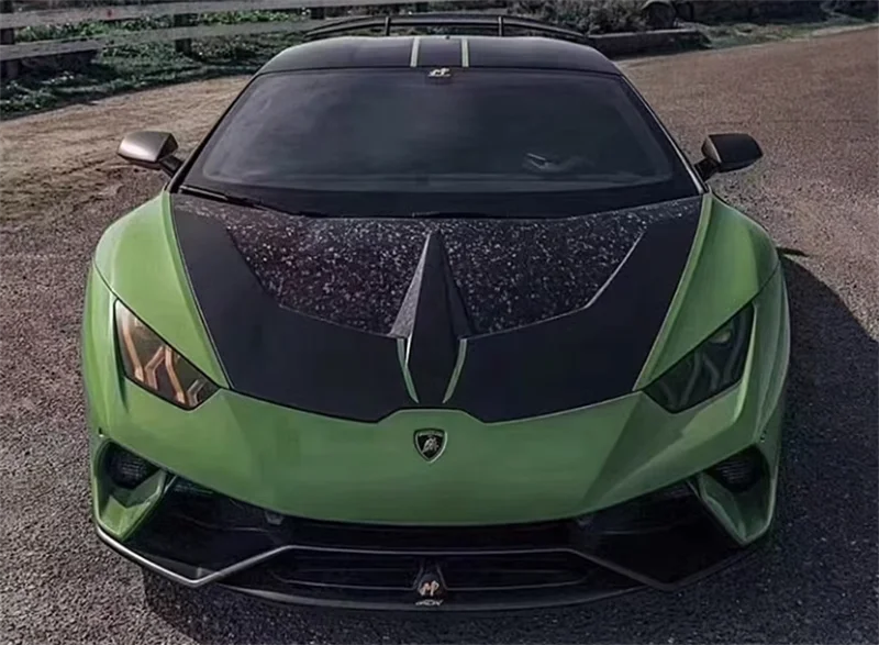 Forged Carbon Fiber 1016 Style Engine Hood for 2014-2018 for Lamborghini Huracan LP580 LP610 Body Kit Accessory