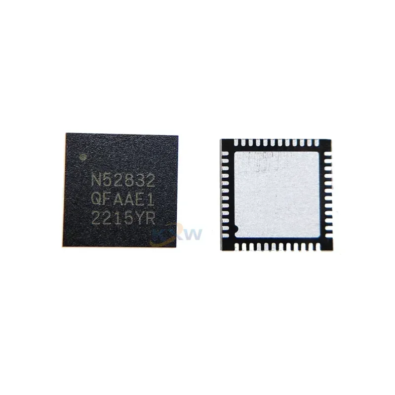 10 PÇS/LOTE NRF52832-QFAA-R Logotipo N52832 QFN-48 Novo Original Em Estoque